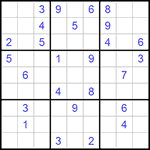 Судоку 9х9 #1029 средний