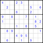 Судоку 9х9 #1035 средний