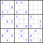 Судоку 9х9 #1128 средний