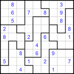 Судоку-пазл 9х9 #260 средний