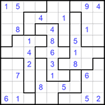 Судоку-пазл 9х9 #274 средний