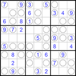 Судоку “Чет-нечет” 9х9 #198 легкий