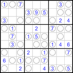 Судоку “Чет-нечет” 9х9 #203 легкий