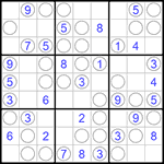 Судоку “Чет-нечет” 9х9 #204 легкий