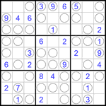 Судоку “Чет-нечет” 9х9 #220 легкий