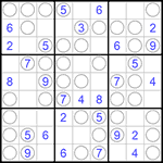 Судоку “Чет-нечет” 9х9 #226 легкий