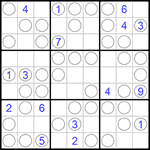 Судоку “Чет-нечет” 9х9 #196 средний