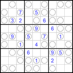 Судоку “Чет-нечет” 9х9 #197 средний