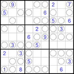 Судоку “Чет-нечет” 9х9 #198 средний