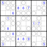 Судоку “Чет-нечет” 9х9 #200 средний