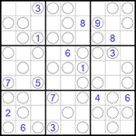 Судоку “Чет-нечет” 9х9 #202 средний