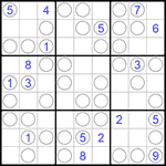 Судоку “Чет-нечет” 9х9 #205 средний