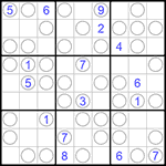 Судоку “Чет-нечет” 9х9 #210 средний