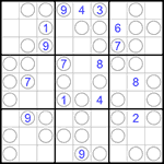 Судоку “Чет-нечет” 9х9 #212 средний