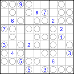 Судоку “Чет-нечет” 9х9 #213 средний