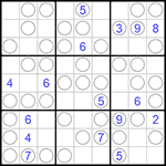 Судоку “Чет-нечет” 9х9 #214 средний