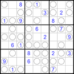 Судоку “Чет-нечет” 9х9 #215 средний