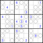 Судоку “Чет-нечет” 9х9 #216 средний