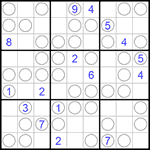 Судоку “Чет-нечет” 9х9 #217 средний