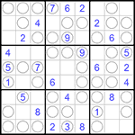 Судоку “Чет-нечет” 9х9 #218 средний