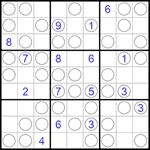 Судоку “Чет-нечет” 9х9 #220 средний