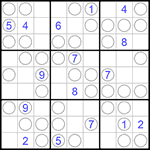 Судоку “Чет-нечет” 9х9 #224 средний