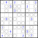 Судоку “Чет-нечет” 9х9 #225 средний