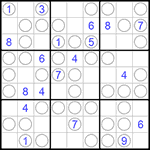 Судоку “Чет-нечет” 9х9 #229 средний