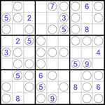 Судоку “Чет-нечет” 9х9 #230 средний