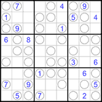 Судоку “Чет-нечет” 9х9 #231 средний