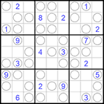 Судоку “Чет-нечет” 9х9 #232 средний