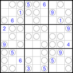 Судоку “Чет-нечет” 9х9 #200 трудный