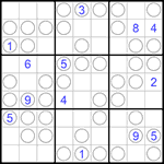 Судоку “Чет-нечет” 9х9 #210 трудный