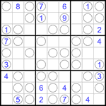 Судоку “Чет-нечет” 9х9 #225 трудный