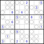 Судоку “Чет-нечет” 9х9 #226 трудный