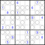 Судоку “Чет-нечет” 9х9 #230 трудный