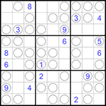 Судоку “Чет-нечет” 9х9 #189 очень трудный