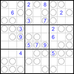 Судоку “Чет-нечет” 9х9 #191 очень трудный