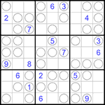 Судоку “Чет-нечет” 9х9 #193 очень трудный