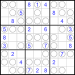 Судоку “Чет-нечет” 9х9 #206 очень трудный