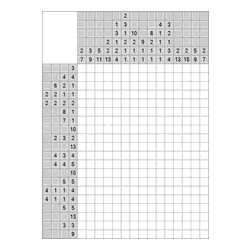 Японский кроссворд #687 “Свинка”