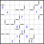 “Соседи” 9х9 #201 трудный