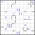 “Соседи” 9х9 #232 трудный