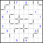 “Соседи” 9х9 #234 трудный