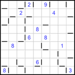 “Соседи” 9х9 #194 очень трудный