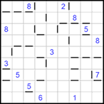 “Соседи” 9х9 #195 очень трудный