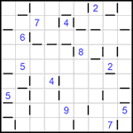 “Соседи” 9х9 #198 очень трудный