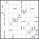 “Соседи” 9х9 #199 очень трудный