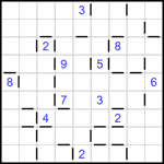 “Соседи” 9х9 #210 очень трудный