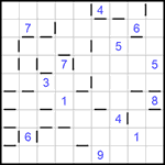 “Соседи” 9х9 #218 очень трудный